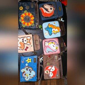 Chala Purses I Have7. 2 Different Sizes Perfect Condition, No Rips,tears,wear.